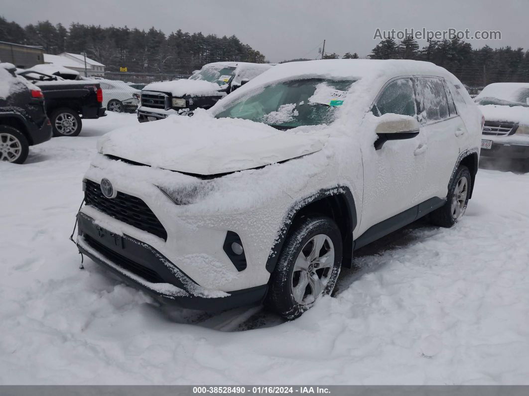 2019 Toyota Rav4 Xle White vin: 2T3P1RFV3KW039232