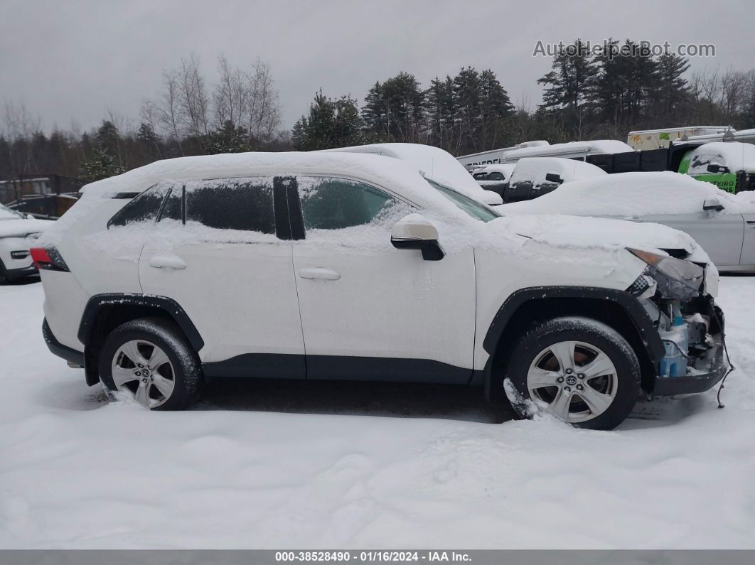 2019 Toyota Rav4 Xle White vin: 2T3P1RFV3KW039232