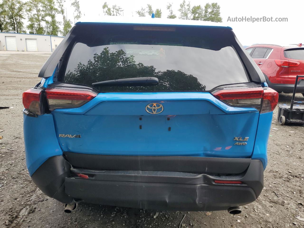 2021 Toyota Rav4 Xle Blue vin: 2T3P1RFV3MW210743