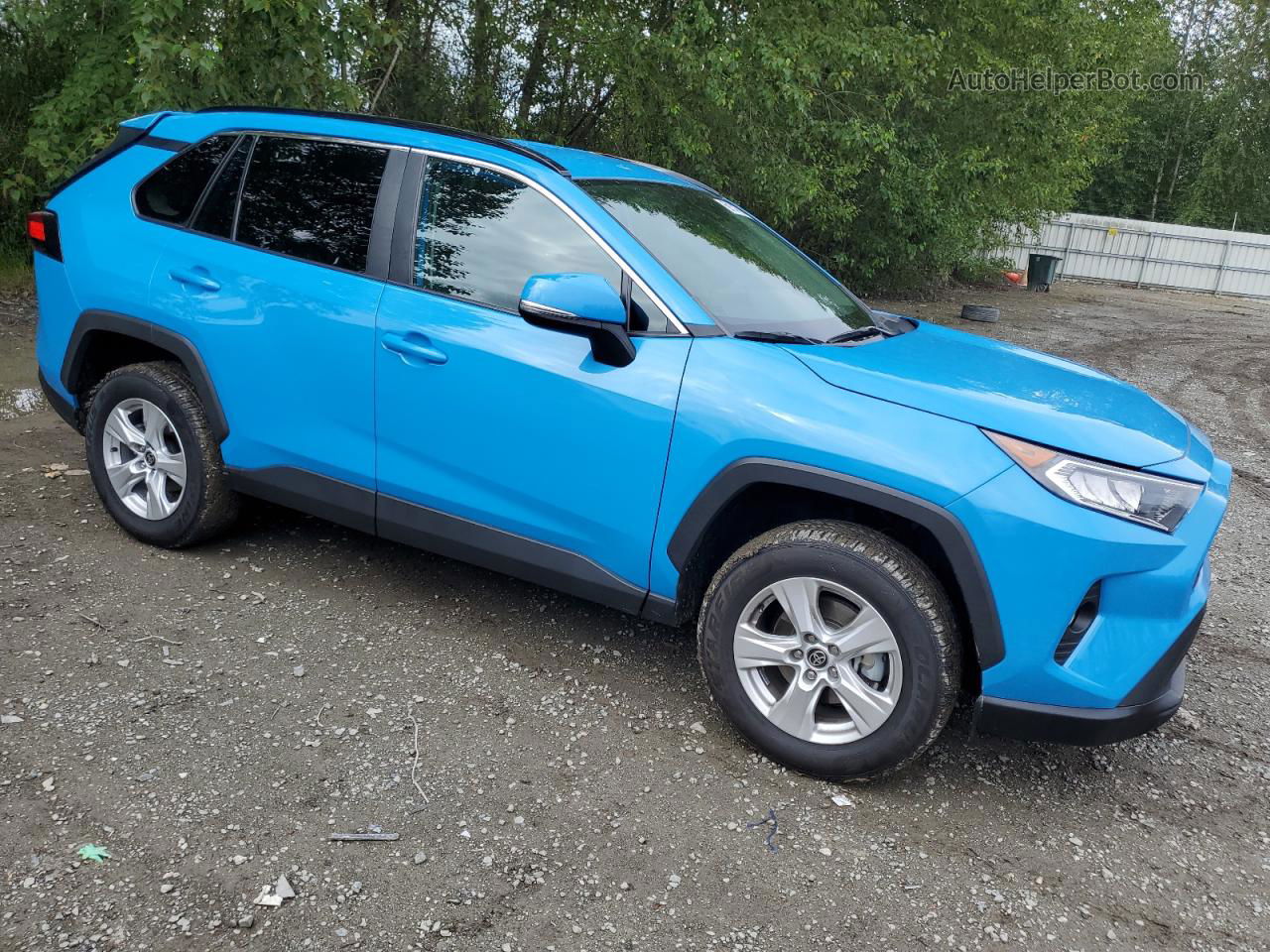 2021 Toyota Rav4 Xle Blue vin: 2T3P1RFV3MW210743