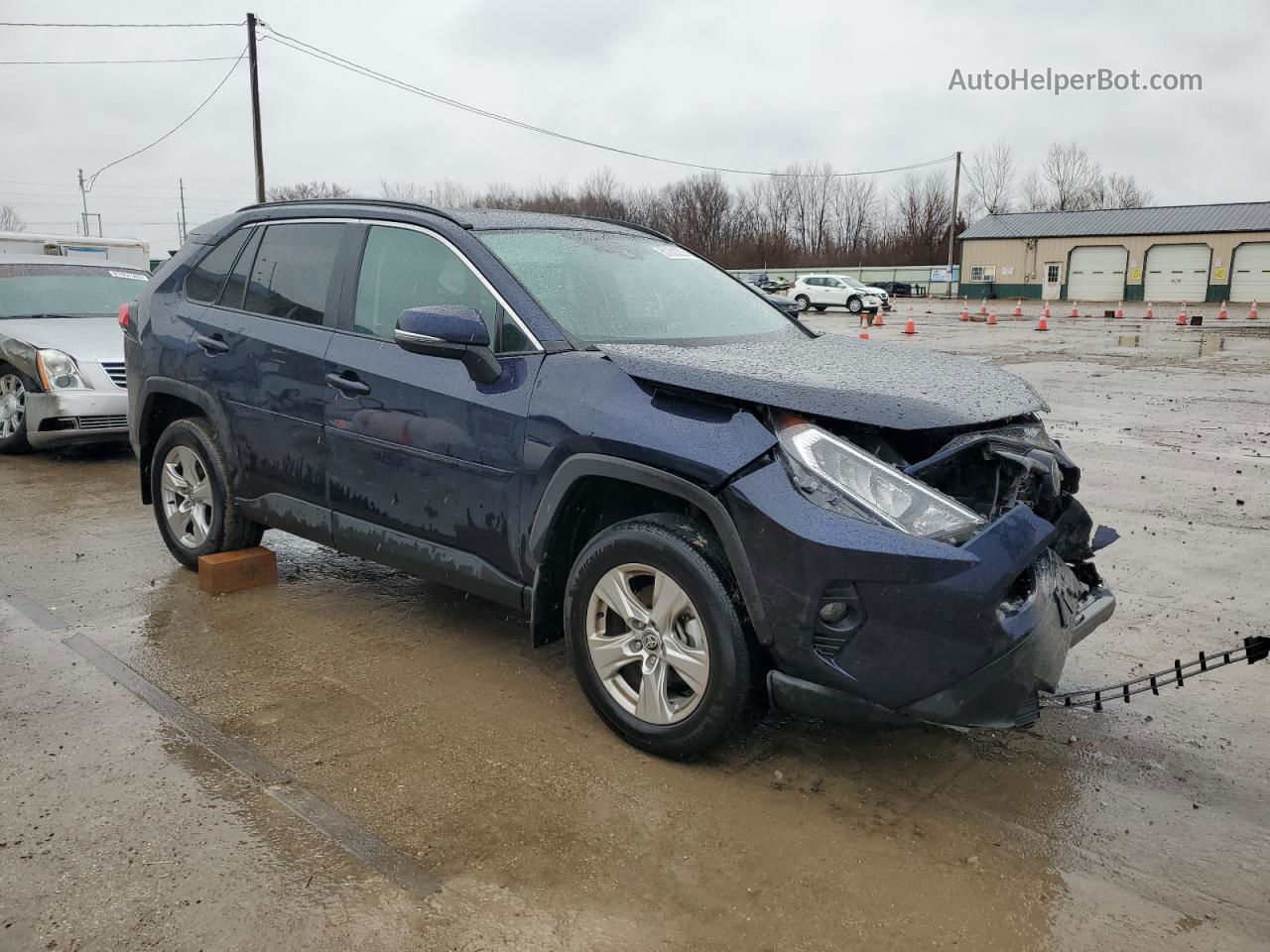 2021 Toyota Rav4 Xle Blue vin: 2T3P1RFV3MW216381