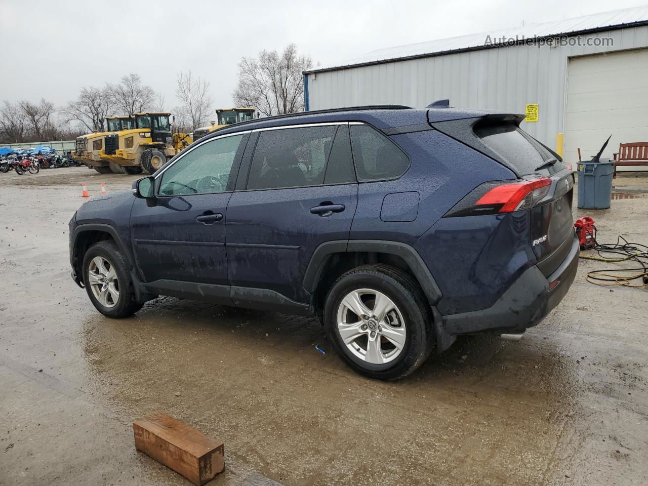 2021 Toyota Rav4 Xle Синий vin: 2T3P1RFV3MW216381