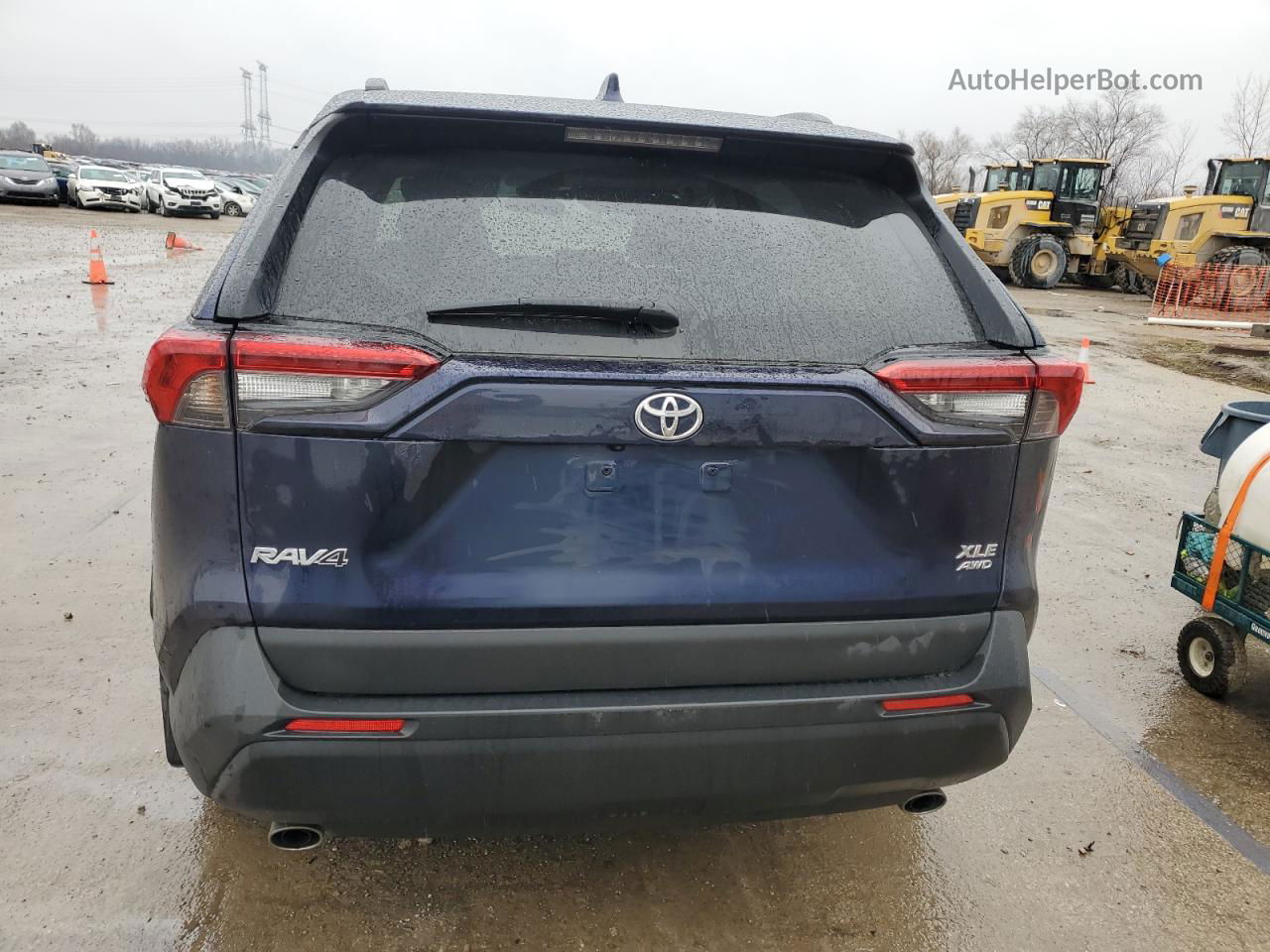 2021 Toyota Rav4 Xle Синий vin: 2T3P1RFV3MW216381