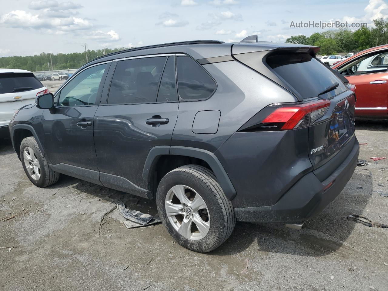 2019 Toyota Rav4 Xle Charcoal vin: 2T3P1RFV4KC010811