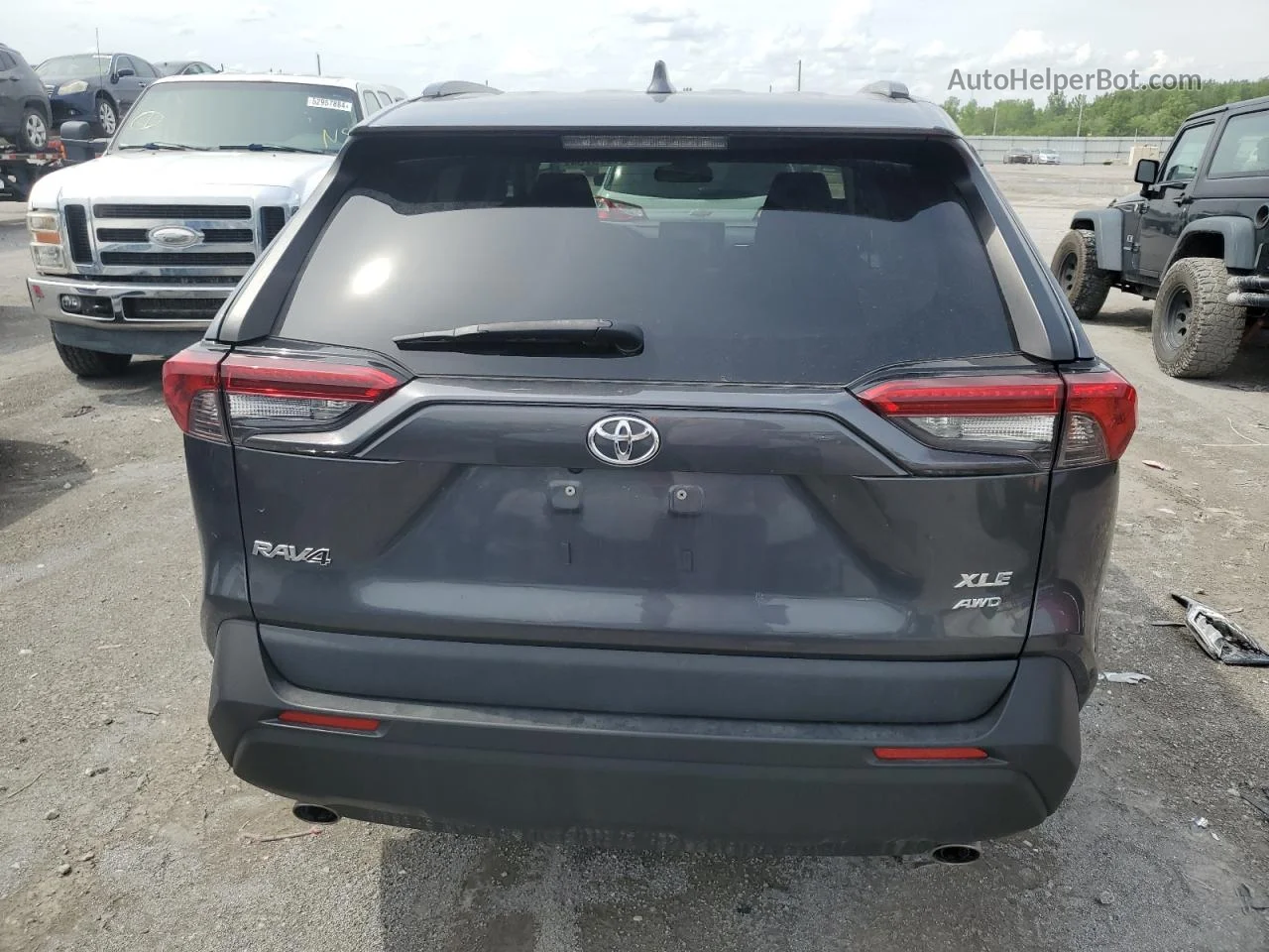 2019 Toyota Rav4 Xle Charcoal vin: 2T3P1RFV4KC010811