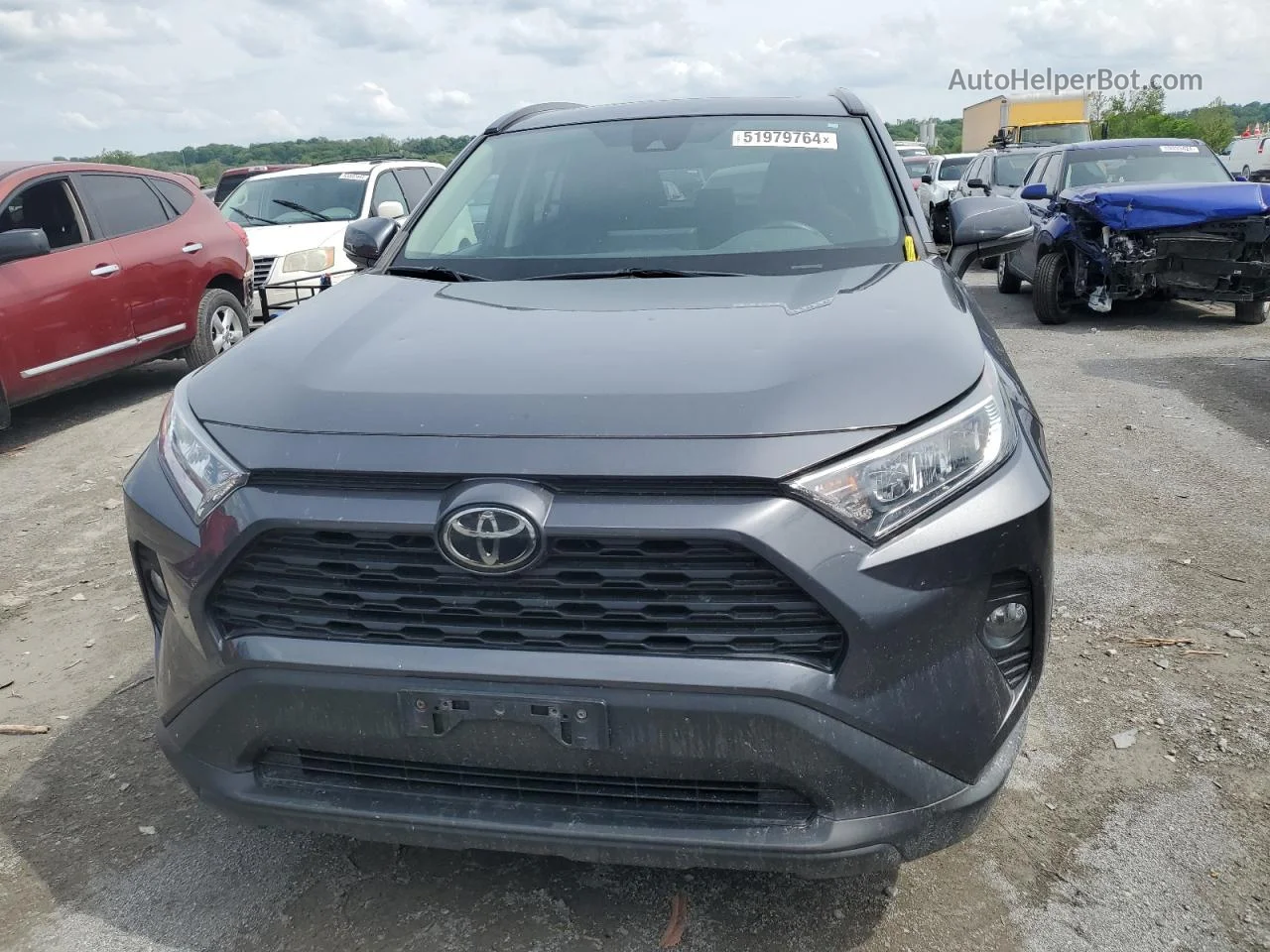 2019 Toyota Rav4 Xle Charcoal vin: 2T3P1RFV4KC010811