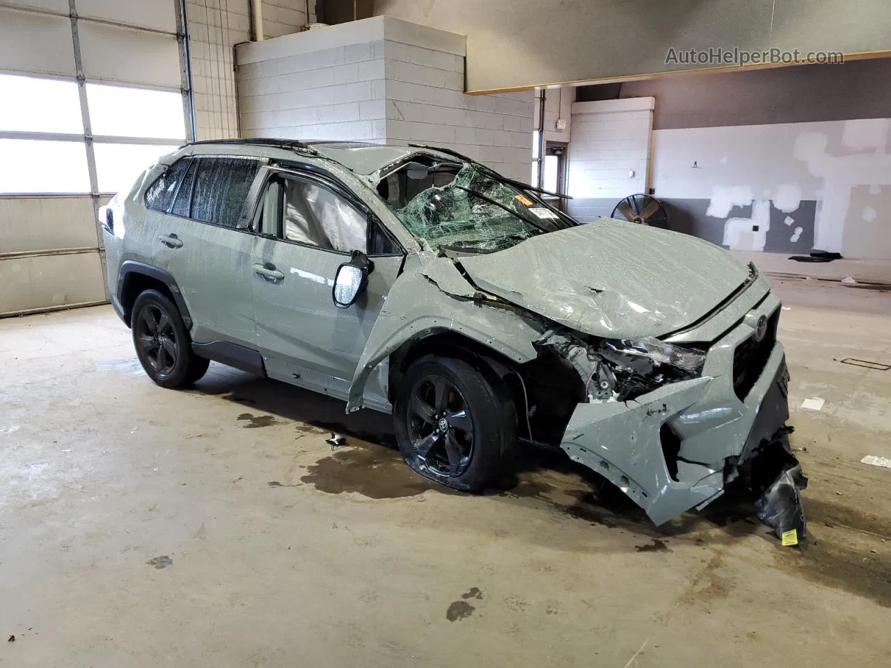 2019 Toyota Rav4 Xle Gray vin: 2T3P1RFV4KC021369