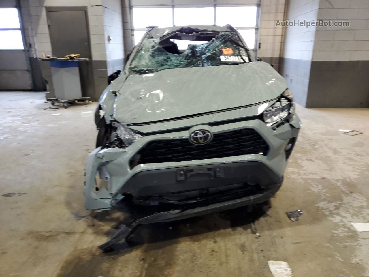 2019 Toyota Rav4 Xle Gray vin: 2T3P1RFV4KC021369