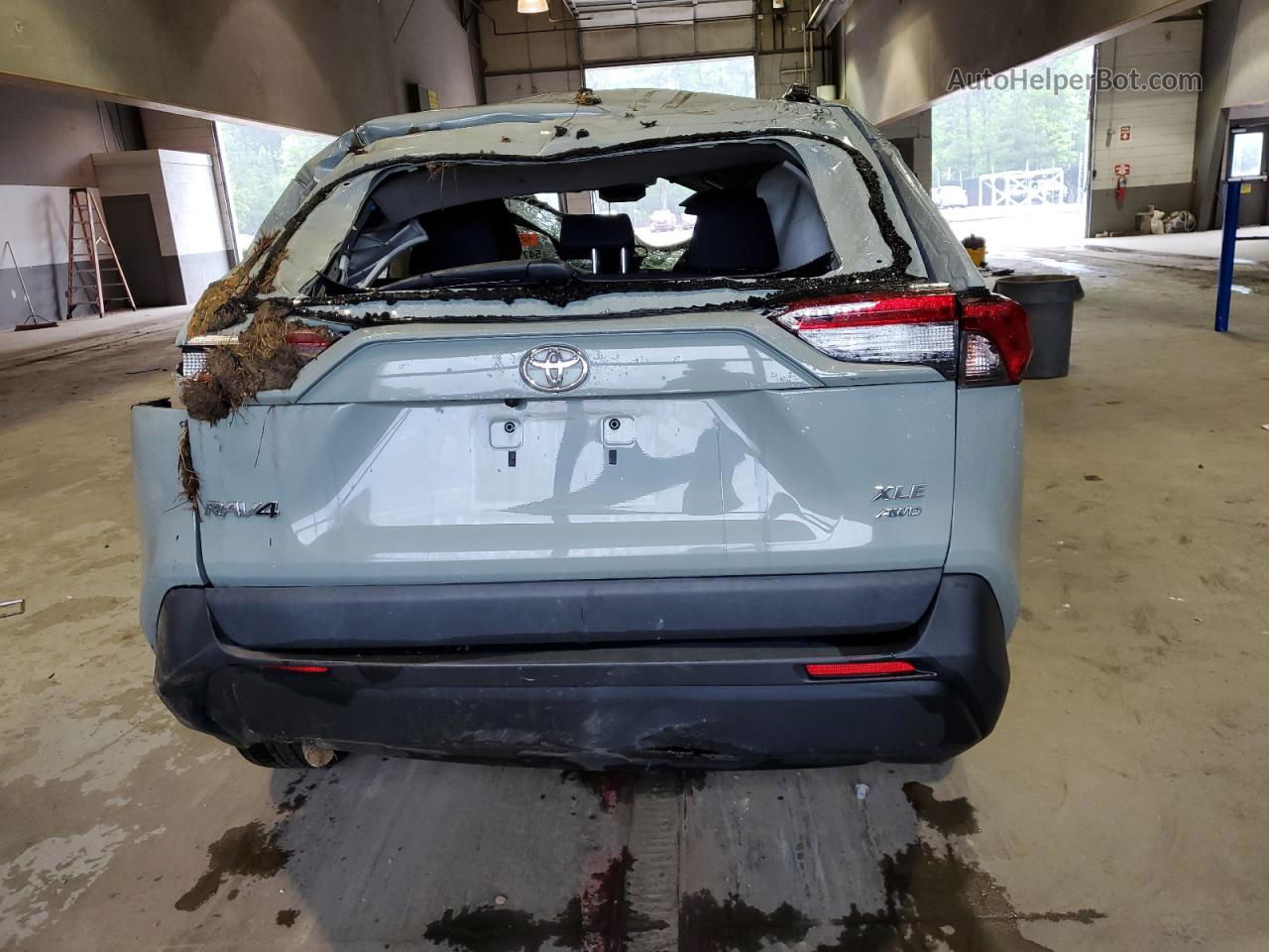 2019 Toyota Rav4 Xle Gray vin: 2T3P1RFV4KC021369