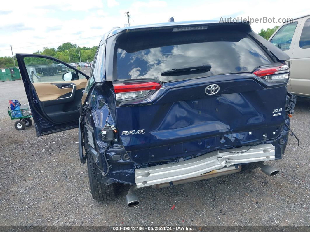 2019 Toyota Rav4 Xle Blue vin: 2T3P1RFV4KC058311