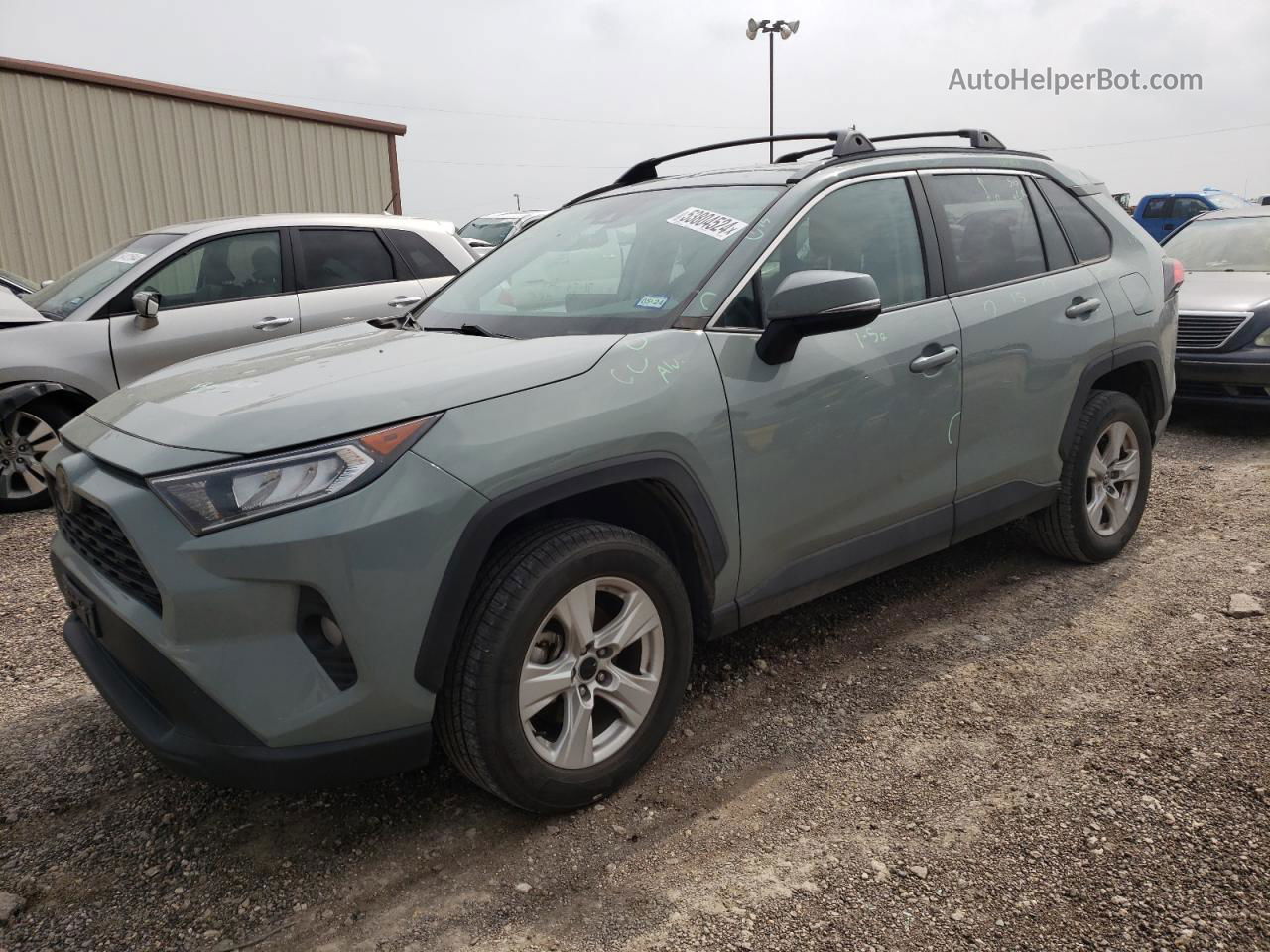 2020 Toyota Rav4 Xle Синий vin: 2T3P1RFV4LC139407