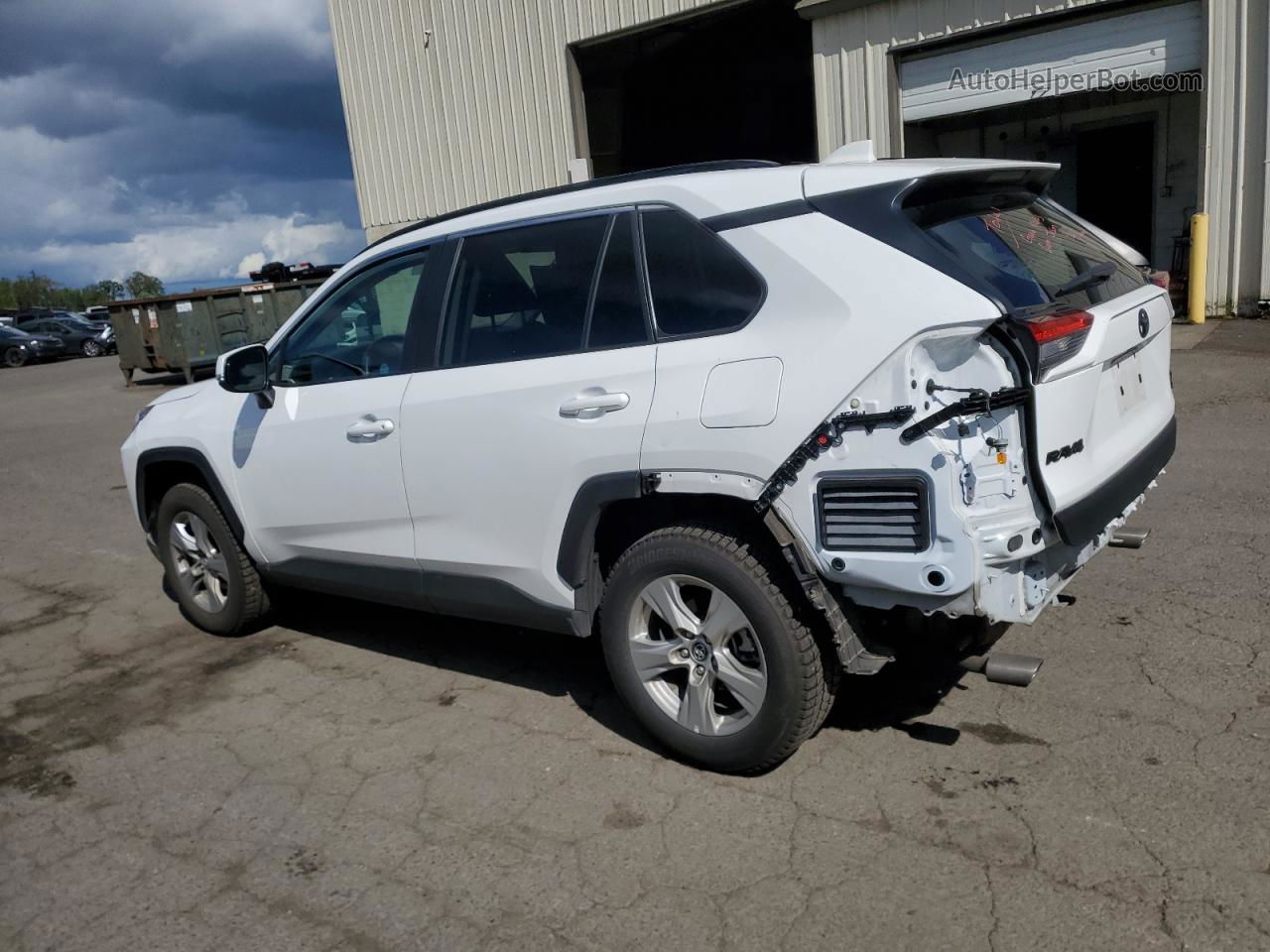 2021 Toyota Rav4 Xle White vin: 2T3P1RFV4MC165846