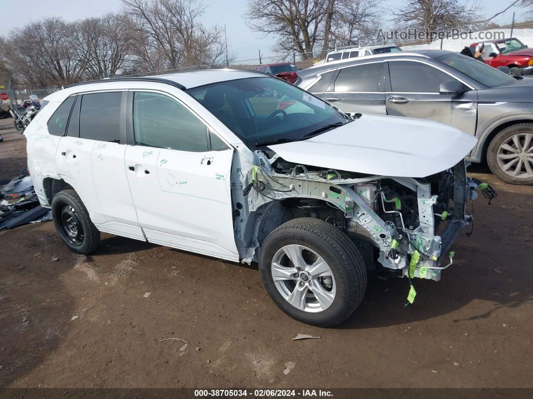 2021 Toyota Rav4 Xle White vin: 2T3P1RFV4MC192268