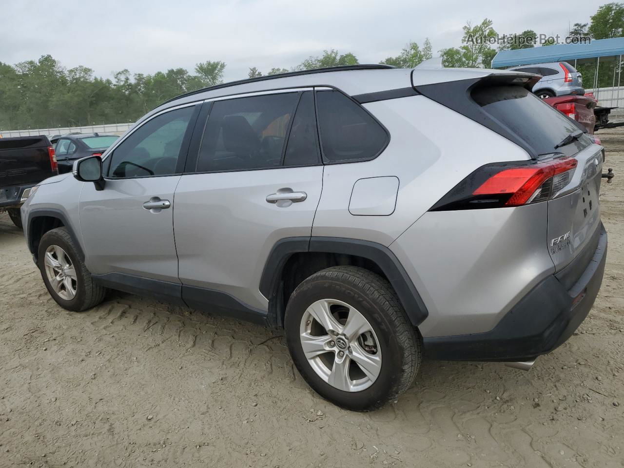 2019 Toyota Rav4 Xle Gray vin: 2T3P1RFV5KC036642