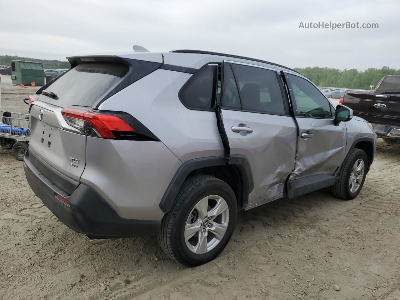 2019 Toyota Rav4 Xle Gray vin: 2T3P1RFV5KC036642