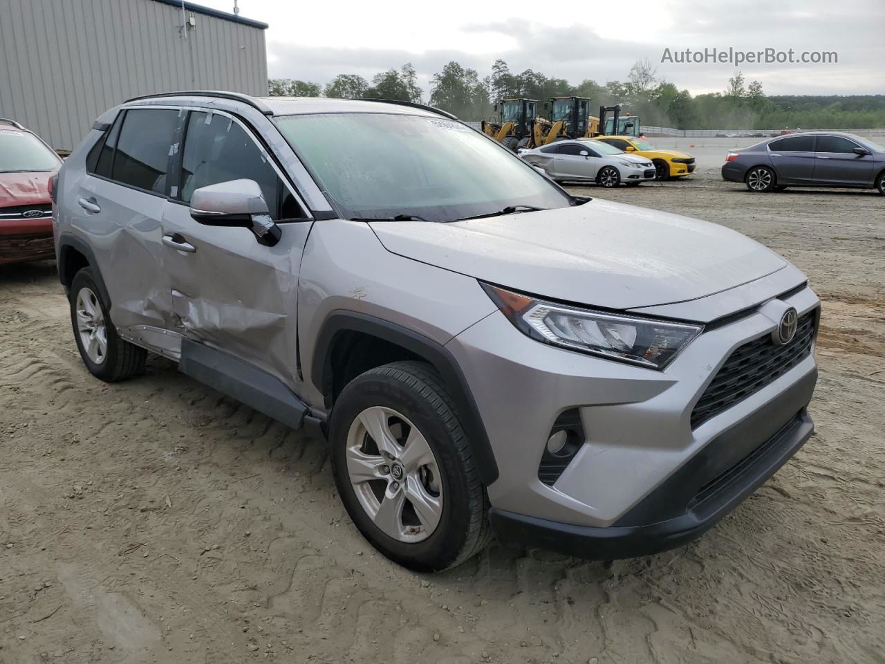 2019 Toyota Rav4 Xle Gray vin: 2T3P1RFV5KC036642