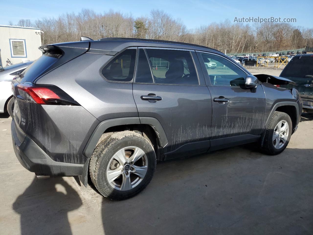 2019 Toyota Rav4 Xle Gray vin: 2T3P1RFV5KW069929