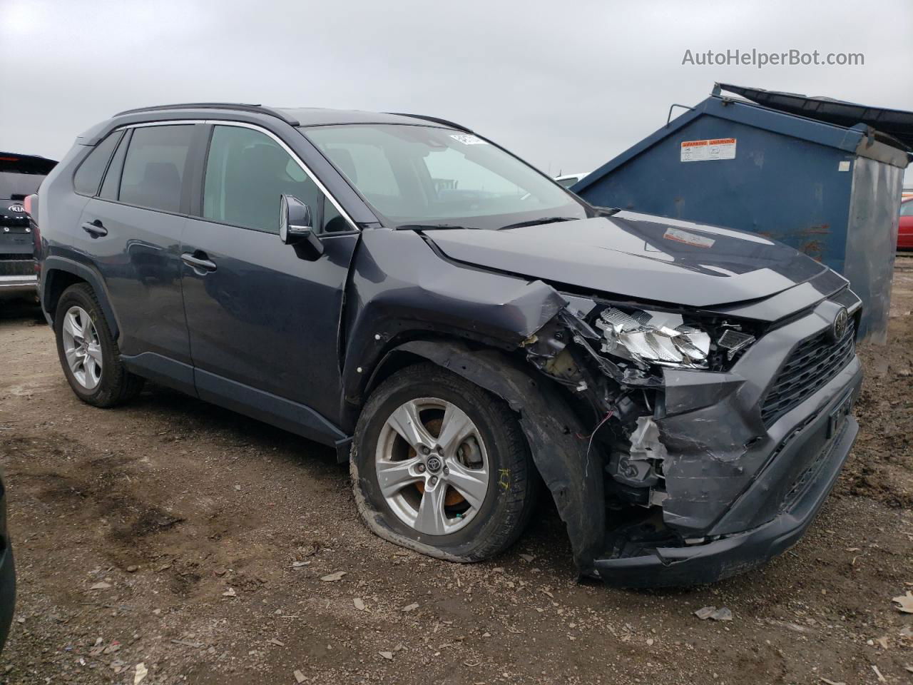 2021 Toyota Rav4 Xle Gray vin: 2T3P1RFV5MW179558