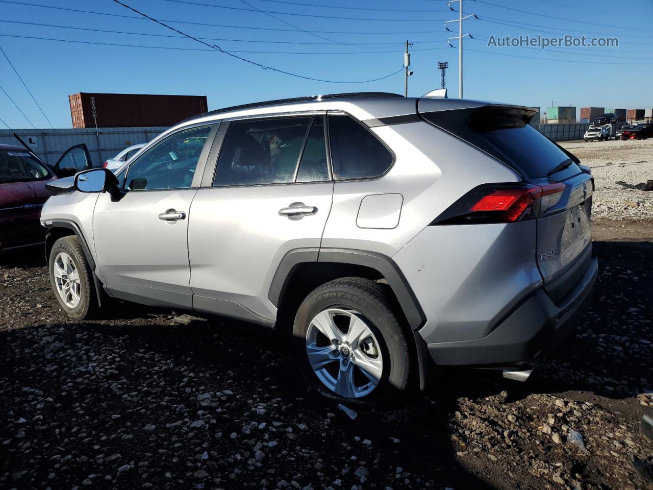 2021 Toyota Rav4 Xle Silver vin: 2T3P1RFV6MC237792