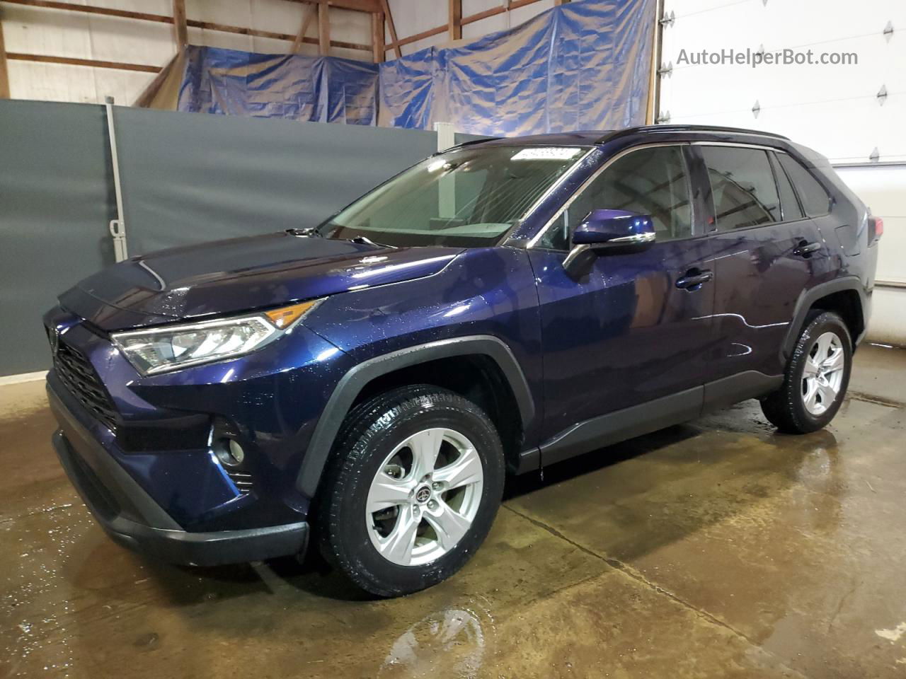 2021 Toyota Rav4 Xle Blue vin: 2T3P1RFV6MW171968