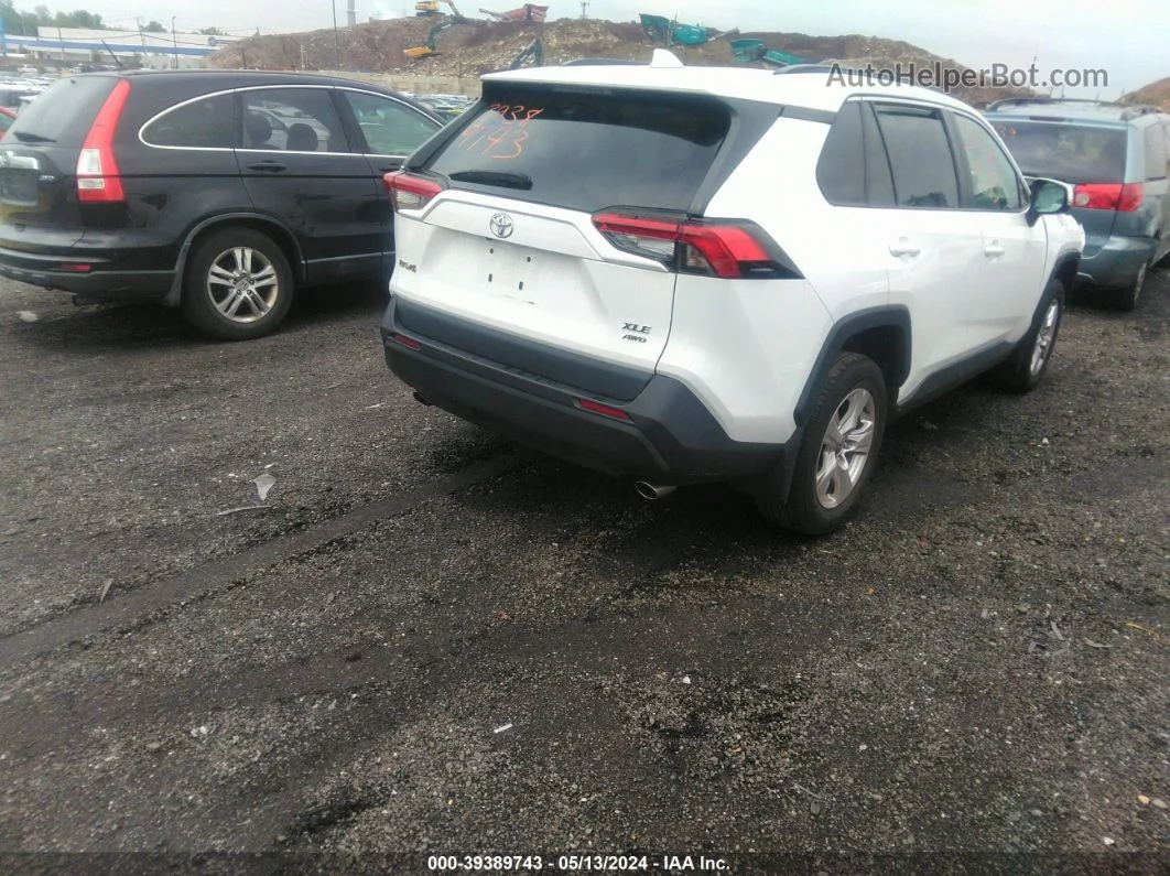 2021 Toyota Rav4 Xle White vin: 2T3P1RFV6MW184235