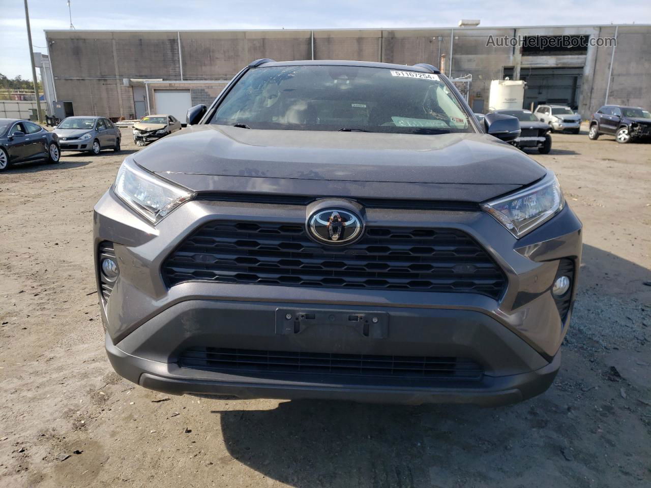 2019 Toyota Rav4 Xle Gray vin: 2T3P1RFV7KW001292