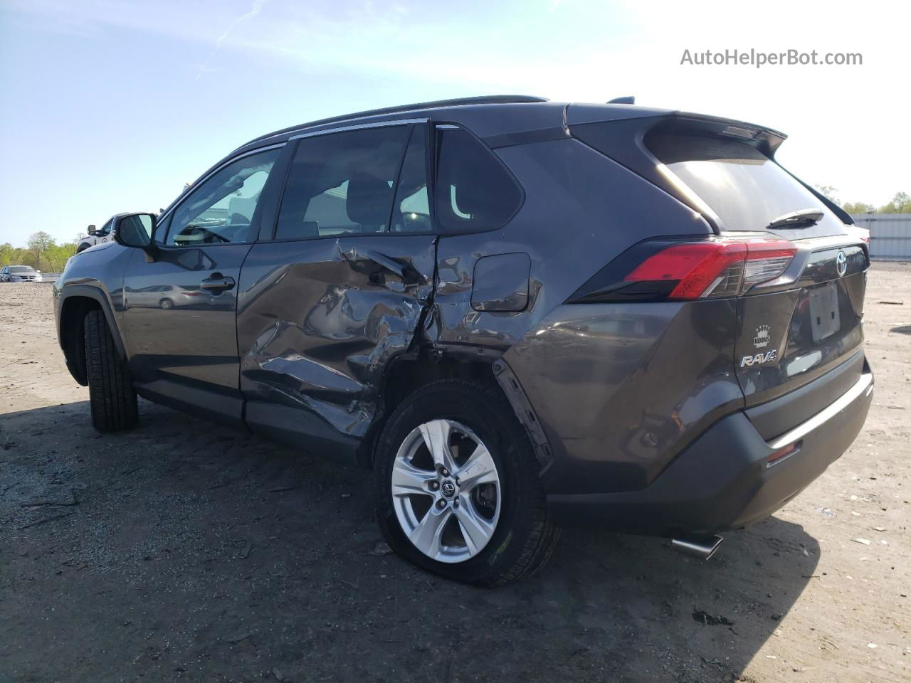 2019 Toyota Rav4 Xle Gray vin: 2T3P1RFV7KW001292