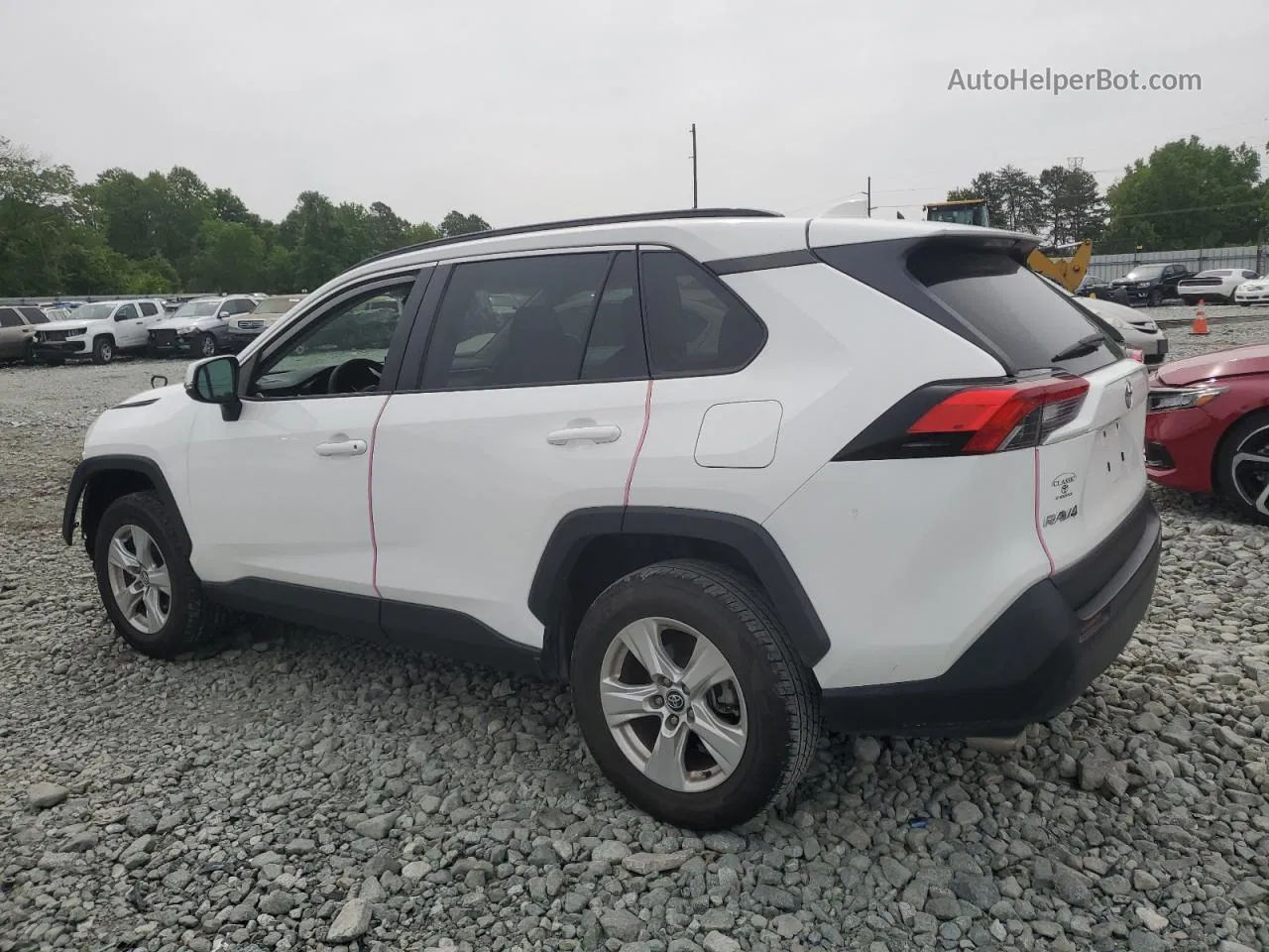 2021 Toyota Rav4 Xle White vin: 2T3P1RFV8MW156338