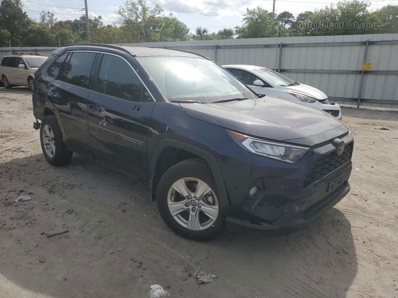 2021 Toyota Rav4 Xle Blue vin: 2T3P1RFV8MW191283