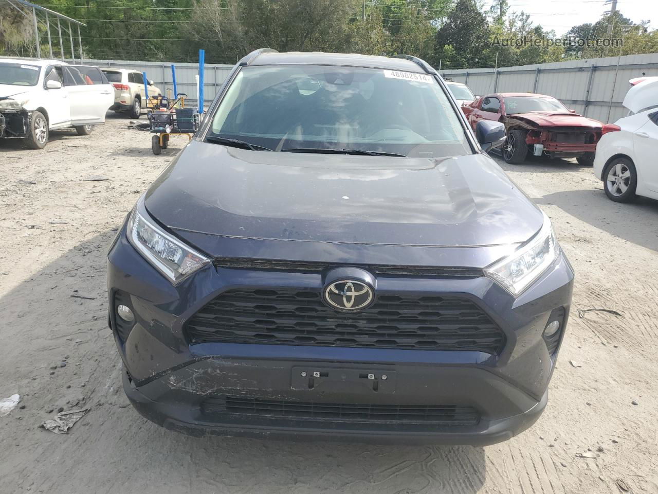 2021 Toyota Rav4 Xle Blue vin: 2T3P1RFV8MW191283