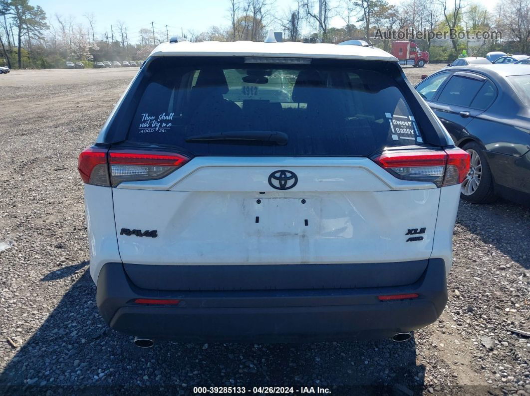 2020 Toyota Rav4 Xle White vin: 2T3P1RFV9LW135268