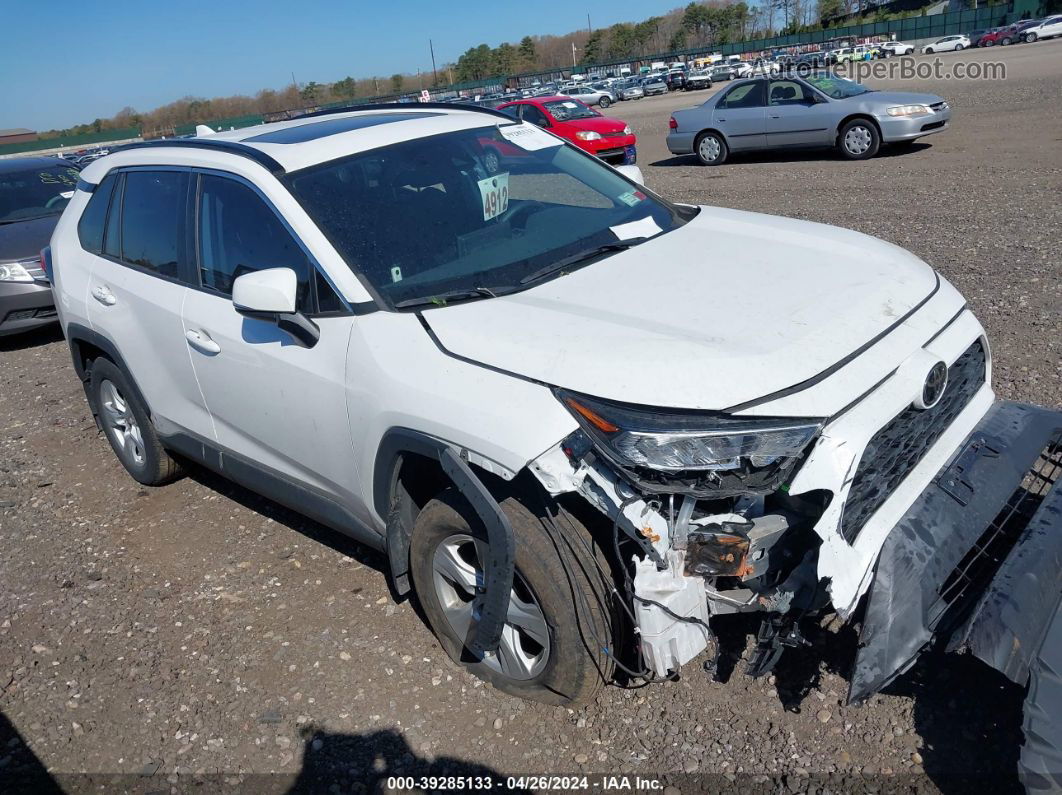 2020 Toyota Rav4 Xle White vin: 2T3P1RFV9LW135268