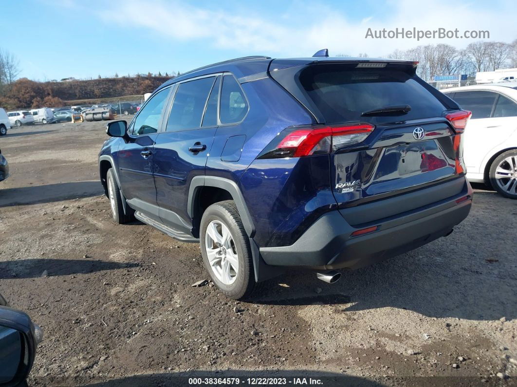 2021 Toyota Rav4 Xle Dark Blue vin: 2T3P1RFV9MW178218