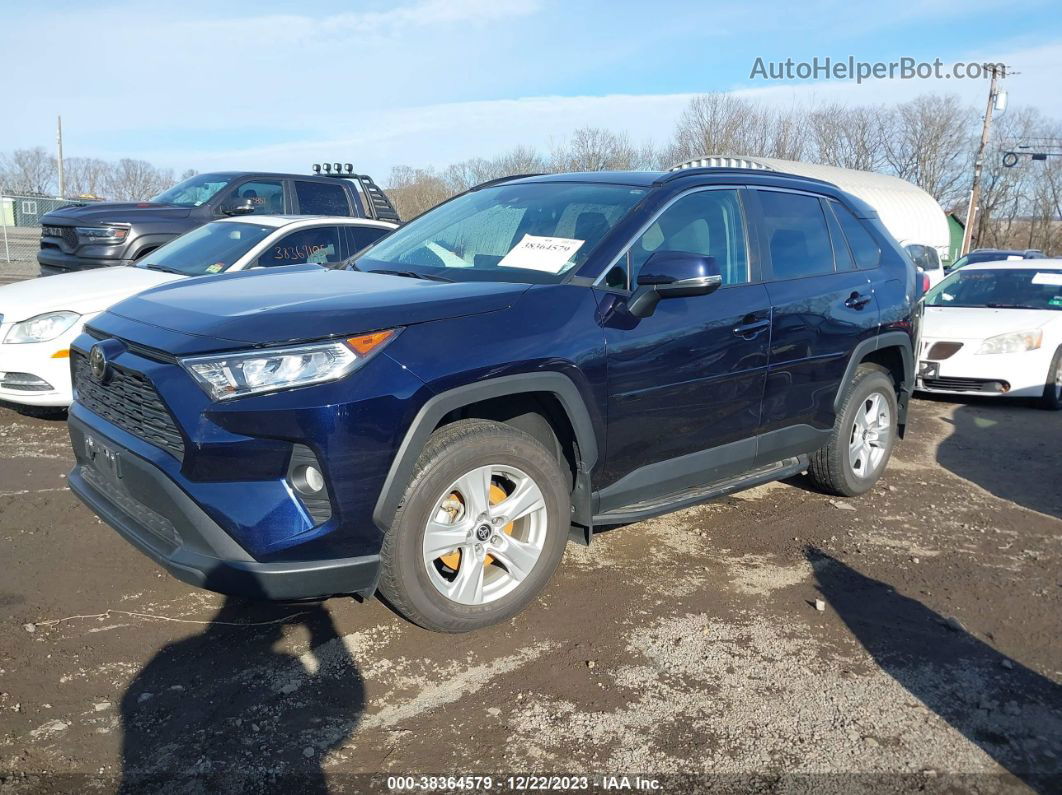 2021 Toyota Rav4 Xle Dark Blue vin: 2T3P1RFV9MW178218