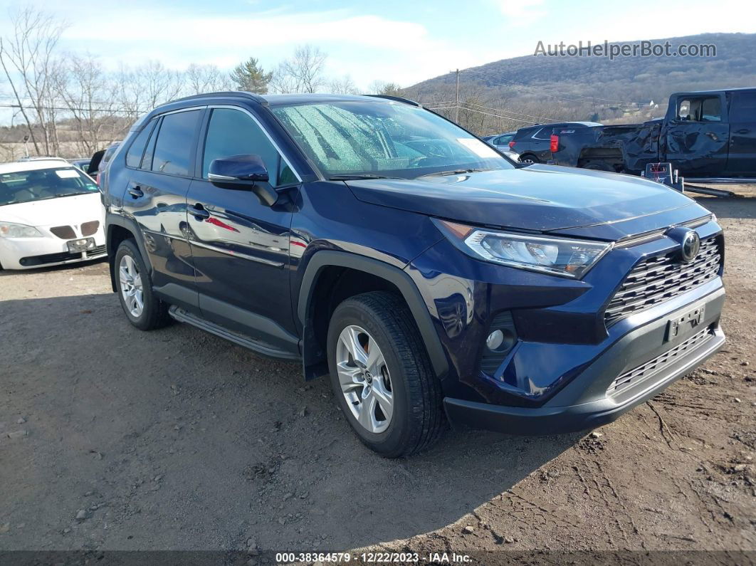 2021 Toyota Rav4 Xle Dark Blue vin: 2T3P1RFV9MW178218