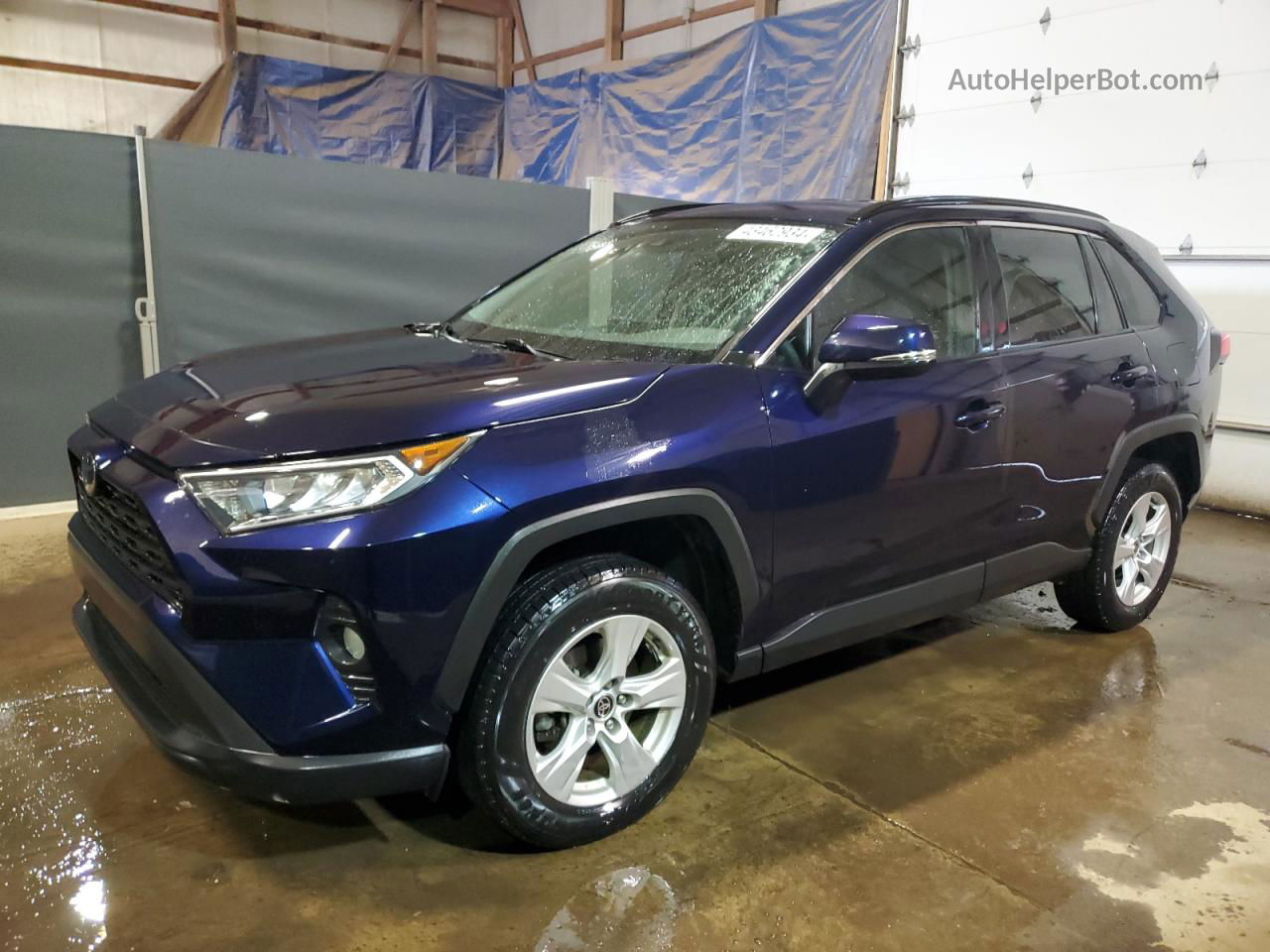 2021 Toyota Rav4 Xle Blue vin: 2T3P1RFVXMW170998