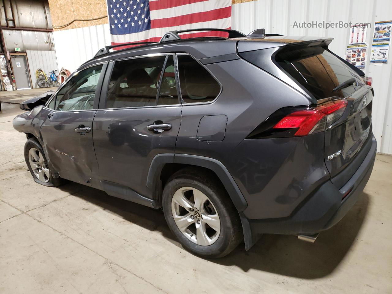 2021 Toyota Rav4 Xle Gray vin: 2T3P1RFVXMW222307