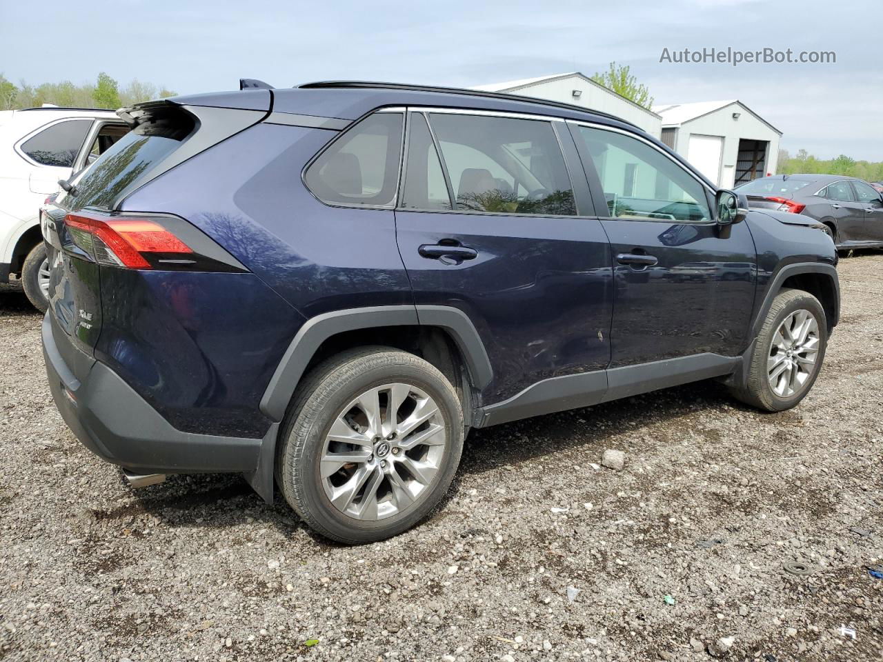 2021 Toyota Rav4 Xle Blue vin: 2T3R1RFV2MC143952