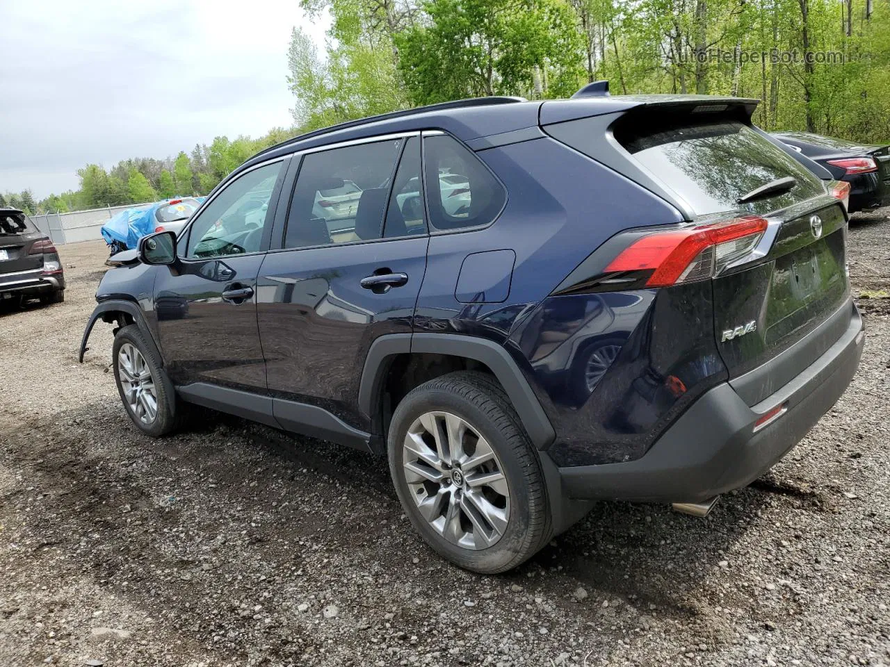 2021 Toyota Rav4 Xle Blue vin: 2T3R1RFV2MC143952