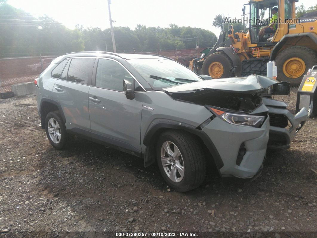 2021 Toyota Rav4 Hybrid Серый vin: 2T3R6RFV0MW017511