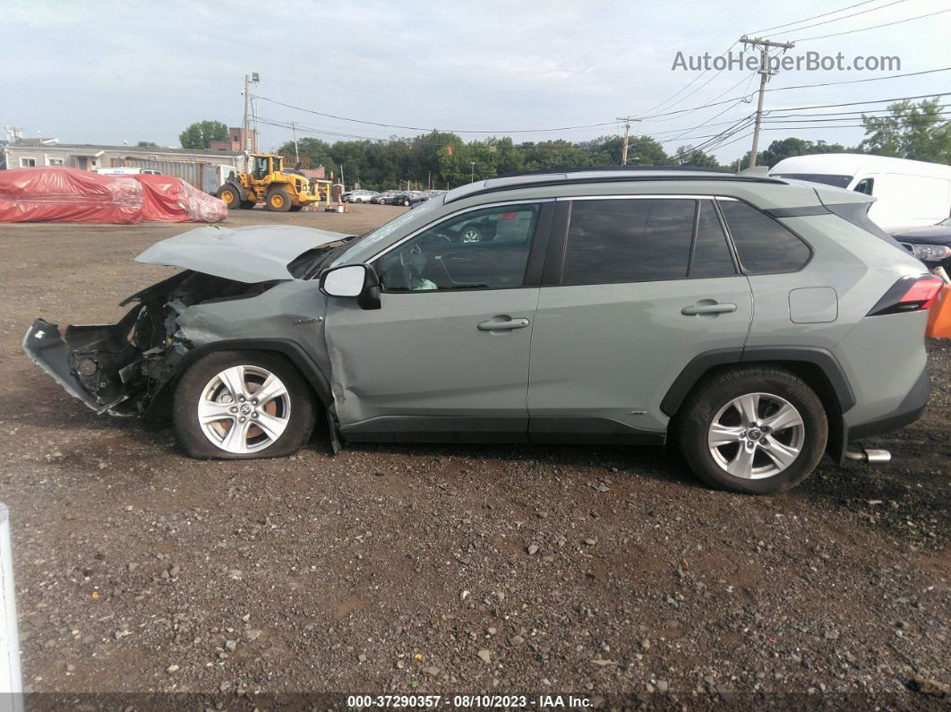 2021 Toyota Rav4 Hybrid Gray vin: 2T3R6RFV0MW017511