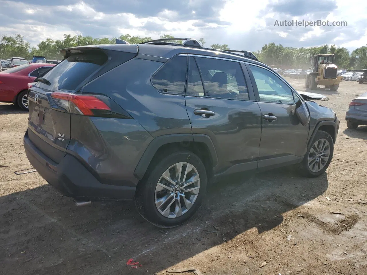 2021 Toyota Rav4 Xle Gray vin: 2T3R6RFV2MW011774