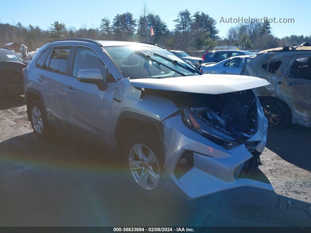 2021 Toyota Rav4 Xle Hybrid Silver vin: 2T3R6RFVXMW014938