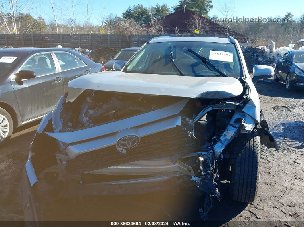 2021 Toyota Rav4 Xle Hybrid Silver vin: 2T3R6RFVXMW014938