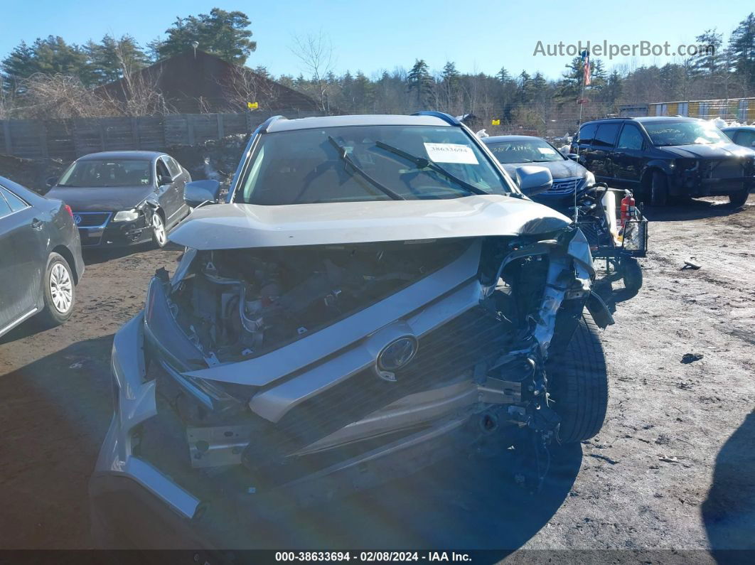 2021 Toyota Rav4 Xle Hybrid Silver vin: 2T3R6RFVXMW014938