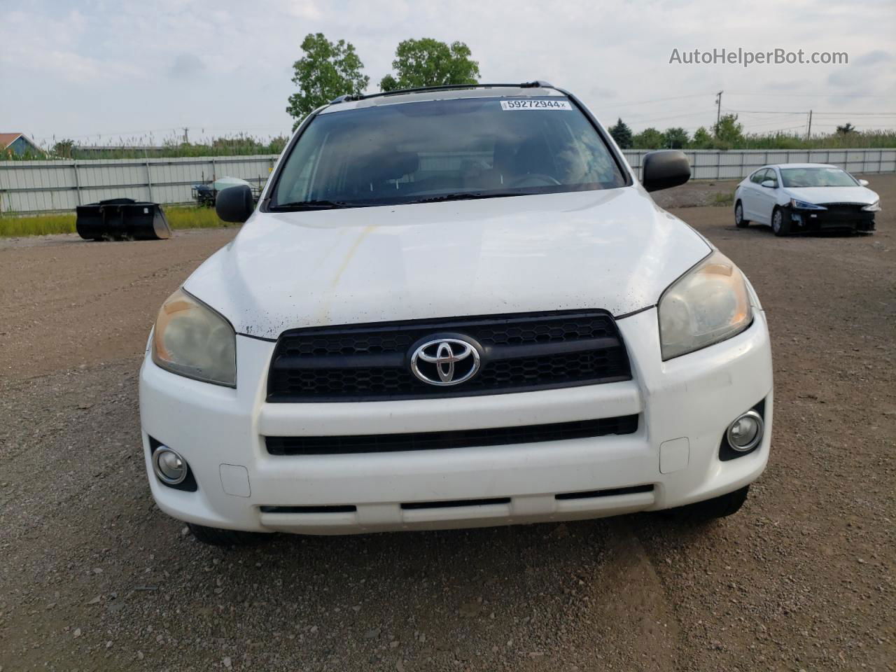 2010 Toyota Rav4 Sport White vin: 2T3RF4DV0AW030387