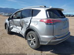 2018 Toyota Rav4 Xle Silver vin: 2T3RFREV0JW698105