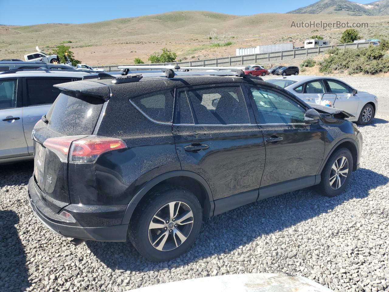 2016 Toyota Rav4 Xle Черный vin: 2T3RFREV1GW487729