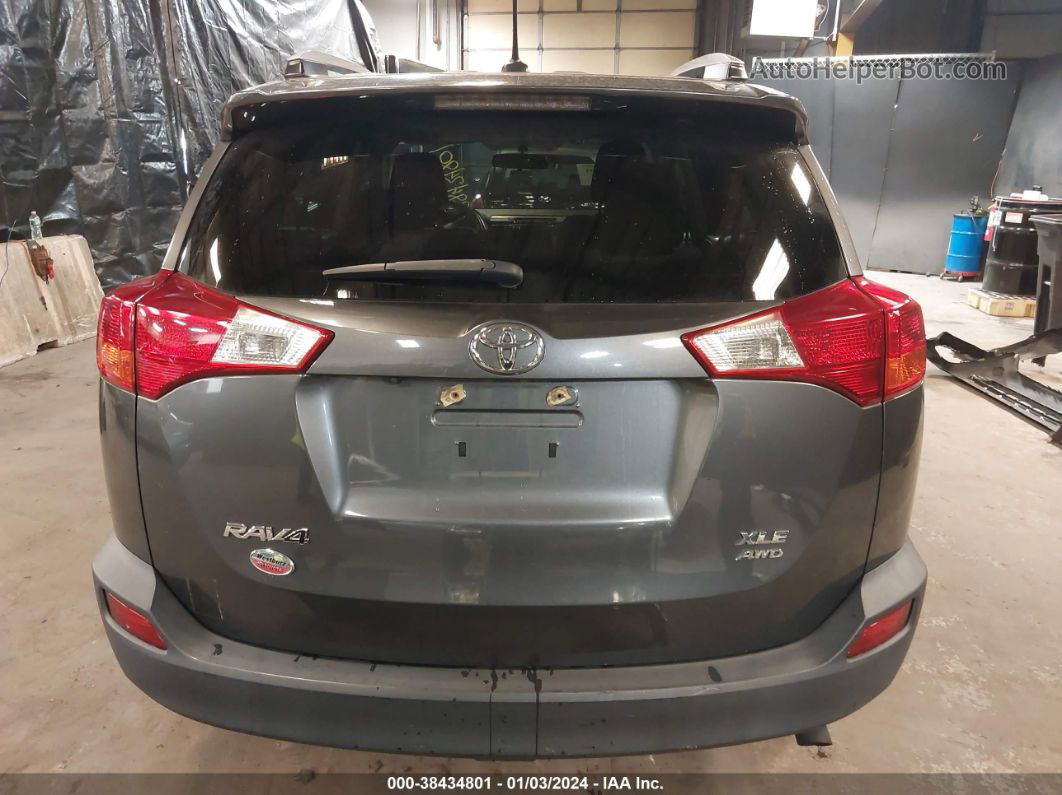 2015 Toyota Rav4 Xle Gray vin: 2T3RFREV2FW235311