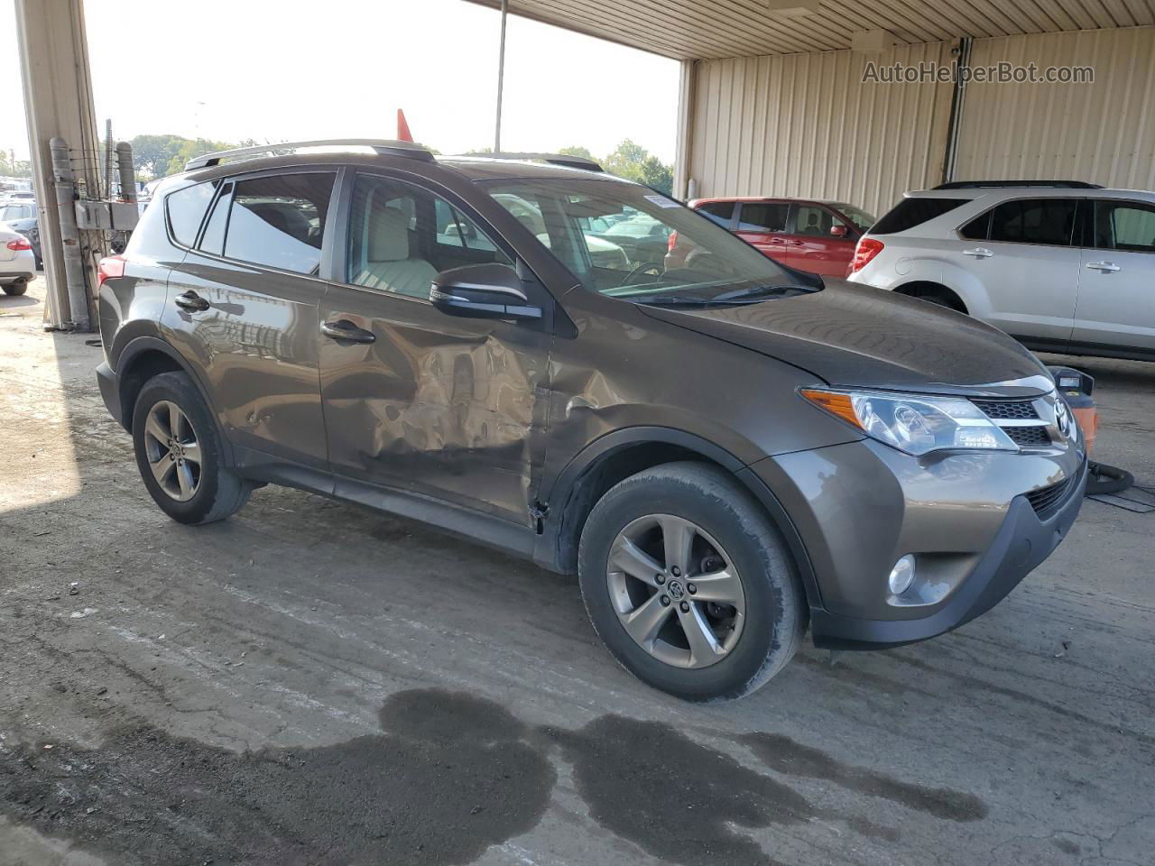 2015 Toyota Rav4 Xle Gold vin: 2T3RFREV2FW393633